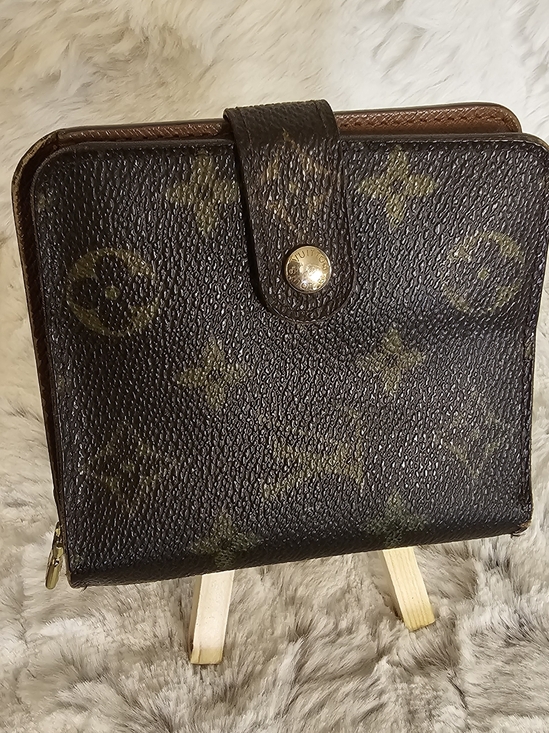 Louis Vuitton Handbags - Louis Vuitton Monogram Canvas Compact Wallet - Brown